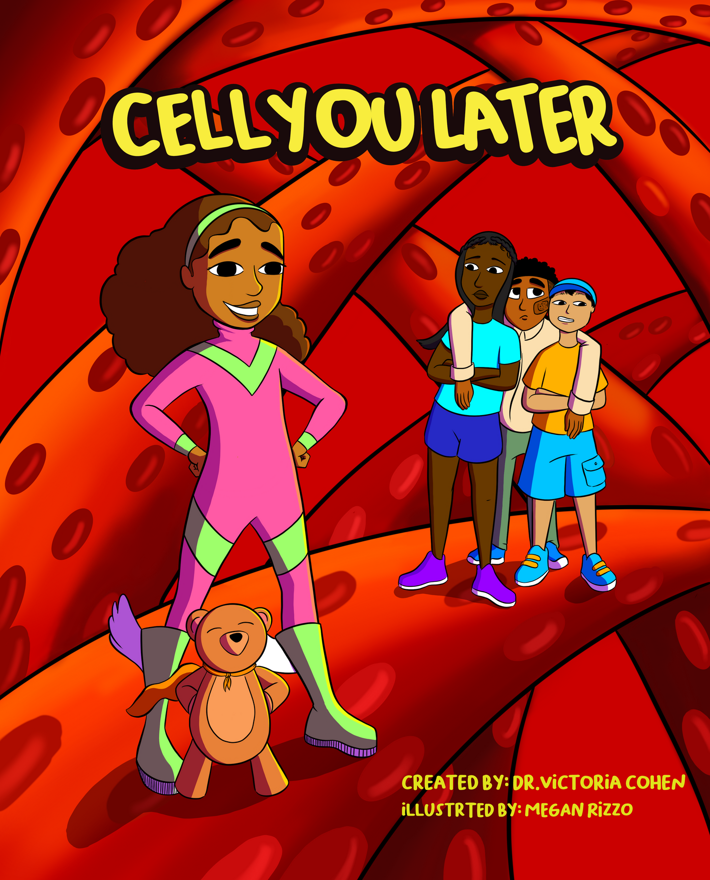 Adventures of Nyomi the Masquerading Superhero: Issue 2 Cell You Later