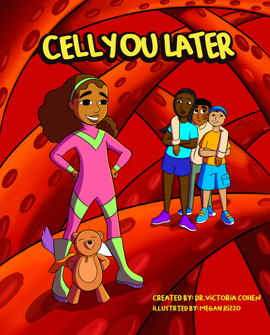 Adventures of Nyomi the Masquerading Superhero: Issue 2 Cell You Later