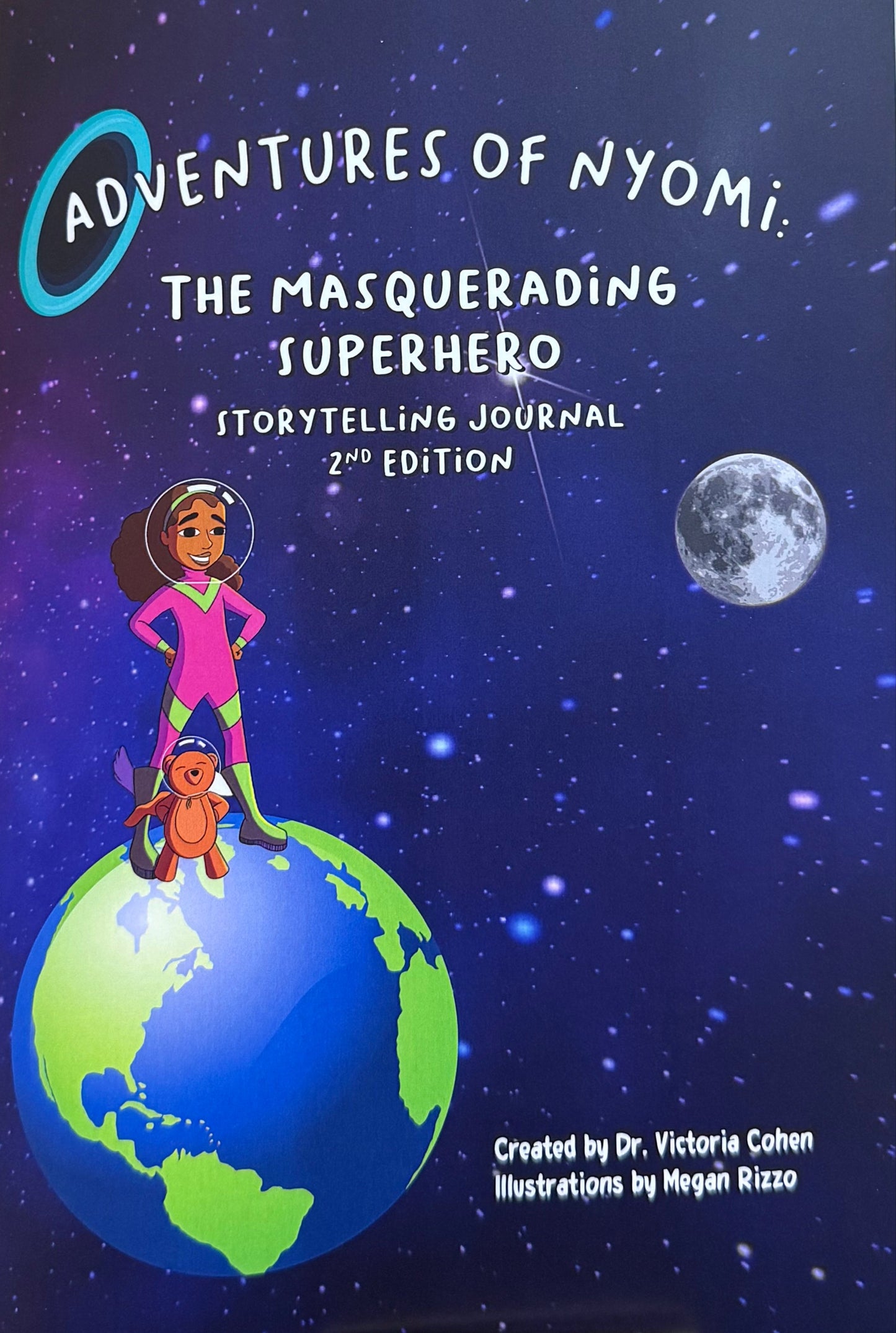 Adventures of Nyomi the Masquerading Superhero Storytelling Journal